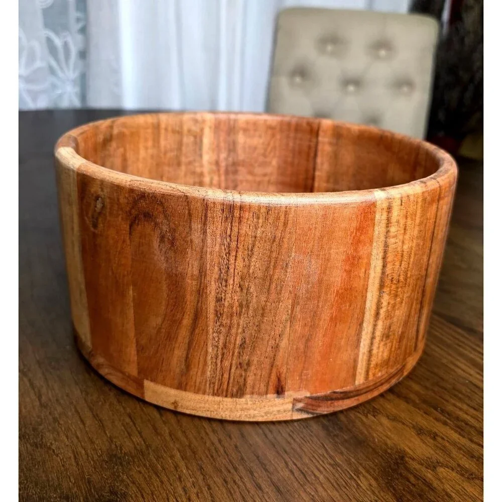Zassenhaus Acacia Wood Salad Serving Bowl, 11.8